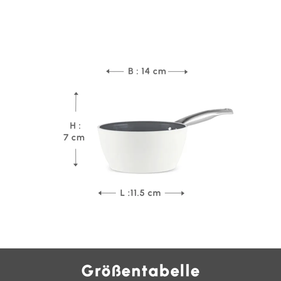 Karaca Swiss Crystal Produkte|Milchkännchen-Swiss Crystal Almond Cream Saucenpfanne 14 Cm Creme01