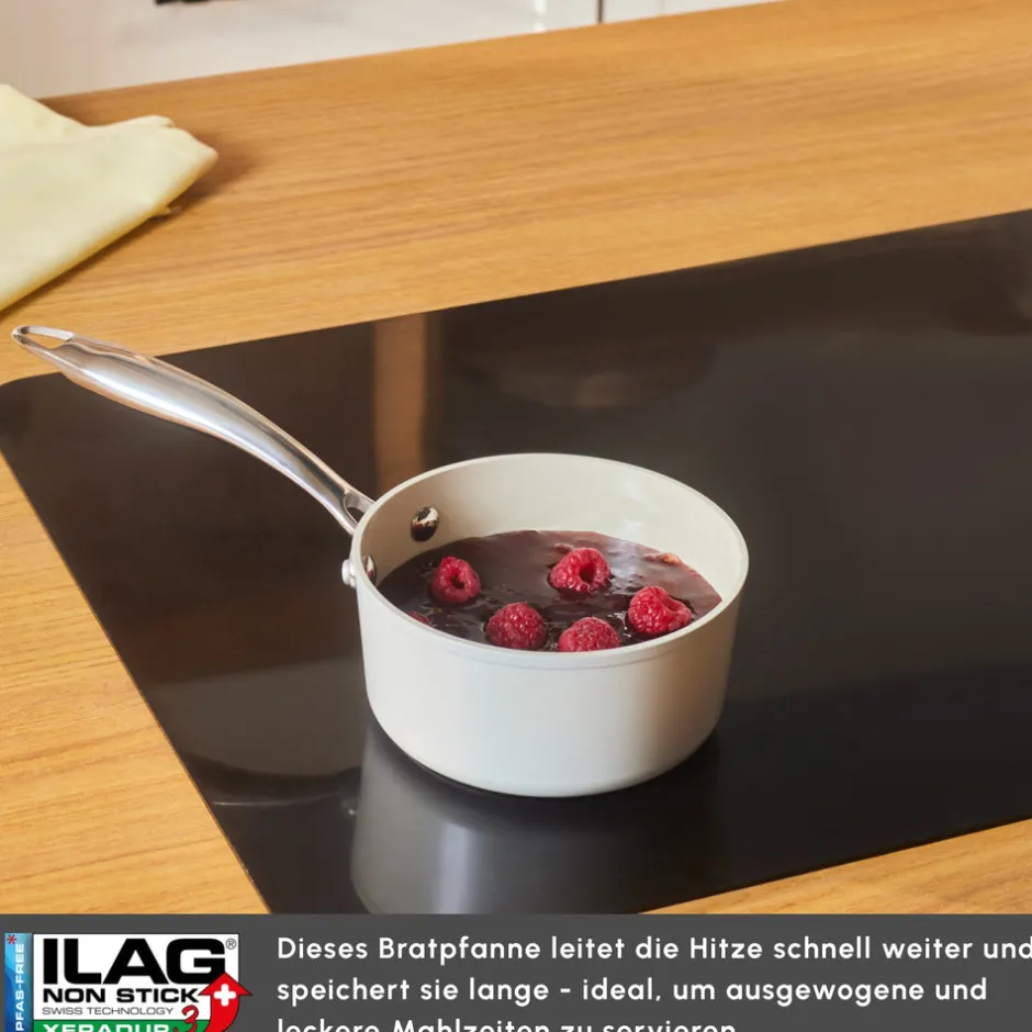 Karaca Swiss Crystal Produkte|Milchkännchen-Swiss Crystal Almond Cream Saucenpfanne 14 Cm Creme01