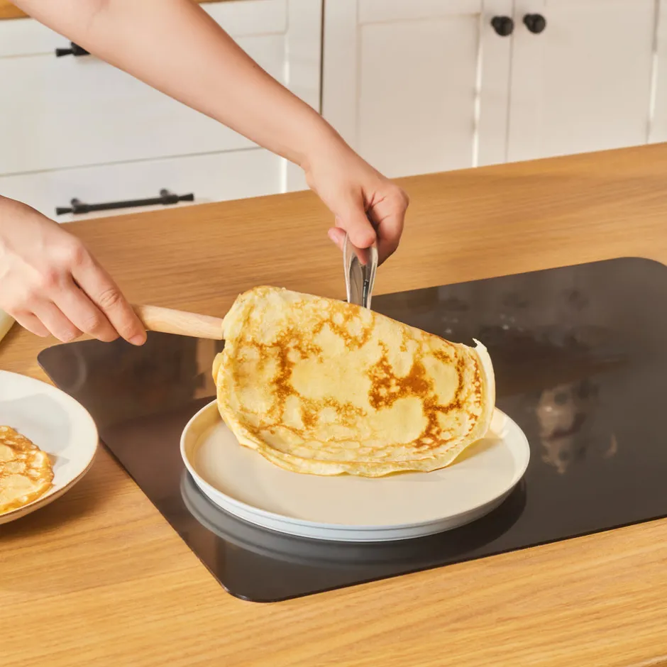 Karaca Swiss Crystal Produkte|Keramikpfanne-Swiss Crystal Almond Cream Pfannkuchen Pfanne 25 Cm Creme01