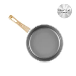 Karaca Keramikpfanne|Swiss Crystal Produkte-Swiss Crystal Induktions Pfanne Creamy, 26 Cm
