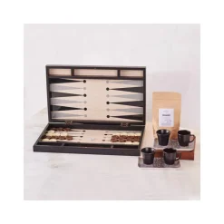 Karaca Frühstücksgeschirr|Mokka & Espressotassen Set-Tavla Keyfi Geschenk-Set Multıfarben