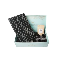 Karaca Frühstücksgeschirr|Mokka & Espressotassen Set-Tavla Keyfi Geschenk-Set Multıfarben