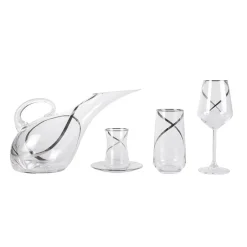 Karaca Gläser-Sets-49-teiliges Glas-Set Platino Platın