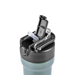 Karaca Thermoskannen-Thermosteel Camping 2-in-1 Edelstahl-Thermosflasche 450 ml Khaki
