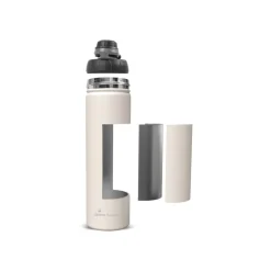 Karaca Thermoskannen-Thermosteel Earth Auslaufsicherer Edelstahl-Thermos 680 ml Beige