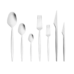 Karaca Bestecksets Für 12 Personen-Thor 316+ 84-teiliges Besteckset für 12 Personen Platın