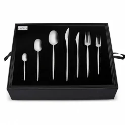 Karaca Bestecksets Für 12 Personen-Thor 316+ 84-teiliges Besteckset für 12 Personen Platın