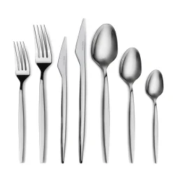 Karaca Bestecksets Für 12 Personen-Thor Elegance Besteckset , 84 teilig, 12 Personen Platın