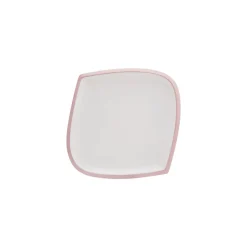 Karaca Frühstücksset Für 6 Personen-Tiny Rim für 6 Personen Frühstücksset und Servierschalen, 26 Teilig, Rosa Grün Multıfarben