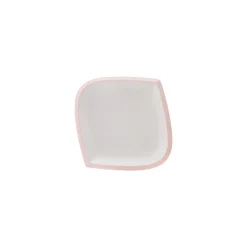 Karaca Frühstücksset Für 6 Personen-Tiny Rim für 6 Personen Frühstücksset und Servierschalen, 26 Teilig, Rosa Grün Multıfarben