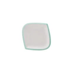 Karaca Frühstücksset Für 6 Personen-Tiny Rim für 6 Personen Frühstücksset und Servierschalen, 26 Teilig, Rosa Grün Multıfarben
