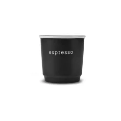 Karaca Mugs & Kaffeebecher-Tomris Espressotasse, Schwarz, 90 ml Schwarz01