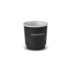 Karaca Mugs & Kaffeebecher-Tomris Espressotasse, Schwarz, 90 ml Schwarz01