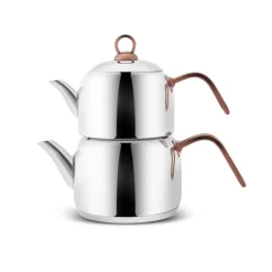 Karaca Teekannen-Urban Induktion Basis Midi Teekanne Set, Rosegold