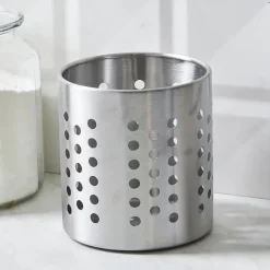 Karaca Backhelfer-Utensilienhalter aus Edelstahl Sılber03