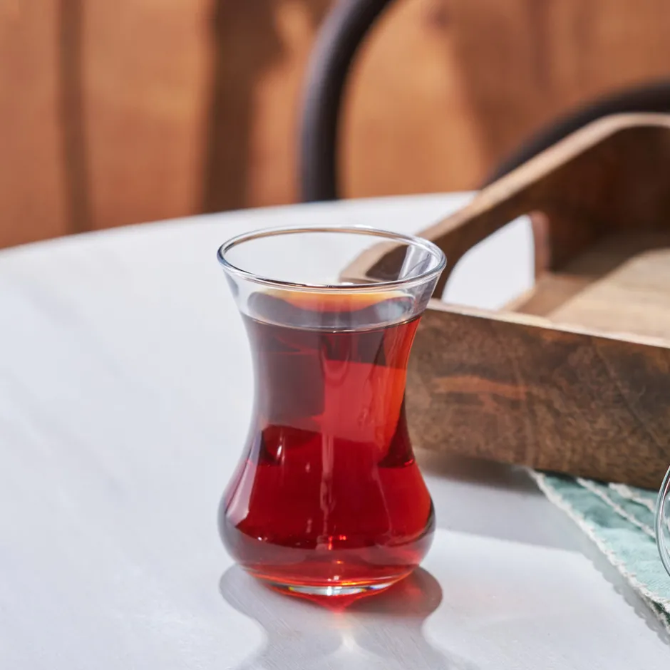 Karaca Teegläser Sets-Vefa Teegläser 6-teiliges Set Klar