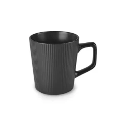 Karaca Mugs & Kaffeebecher-Vini Tasse, Schwarz, 520 ml Schwarz01