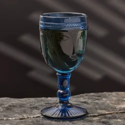 Karaca Weingläser & Kelchglas-Visage Glas Blue 260 ml Blau01