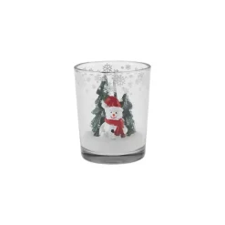 Karaca Kerzen-Weihnachten Kleine Figur Tumbler Kerze, 5,5x6,5cm Multıfarben