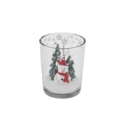 Karaca Kerzen-Weihnachten Kleine Figur Tumbler Kerze, 5,5x6,5cm Multıfarben