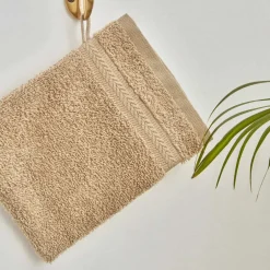 Karaca Handtücher-Wheat Mocha 100% Baumwolle Waschlappen 16X22 cm Nerz