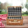 Karaca Vorratsbehälter-Wicker, Picknickkorb