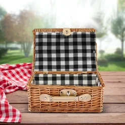 Karaca Vorratsbehälter-Wicker, Picknickkorb