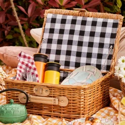 Karaca Vorratsbehälter-Wicker, Picknickkorb