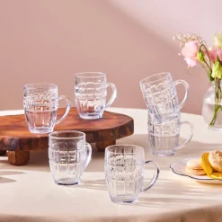 Karaca Teegläser Sets|Teetassen Sets-Winnie Teegläser-Set 6-teilig 200 ml Şeffaf