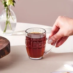 Karaca Teegläser Sets|Teetassen Sets-Winnie Teegläser-Set 6-teilig 200 ml Şeffaf