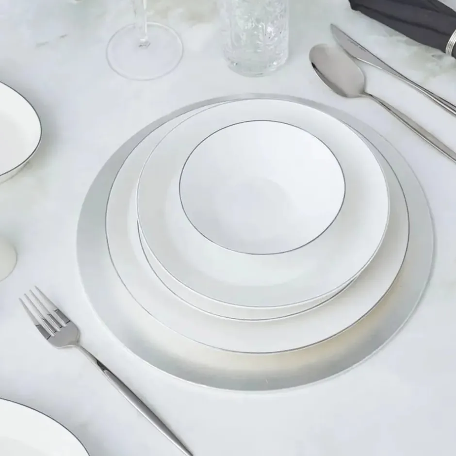 Karaca Tafelservice Für 12 Personen-x Hussein Chalayan Streamline Sun Path 59-Teiliges 12-Personen Geschirrset Platın