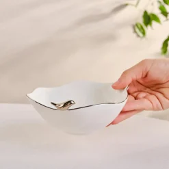 Karaca Schüssel/Bowl-x Müge Anlı Bird Schale Gold