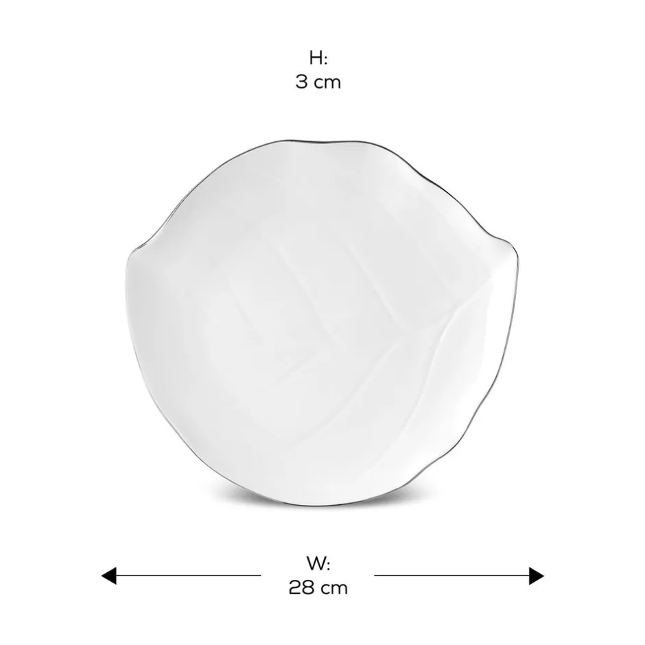 Karaca Dessertteller-x Müge Anlı ener Servierteller 27 Cm Gold