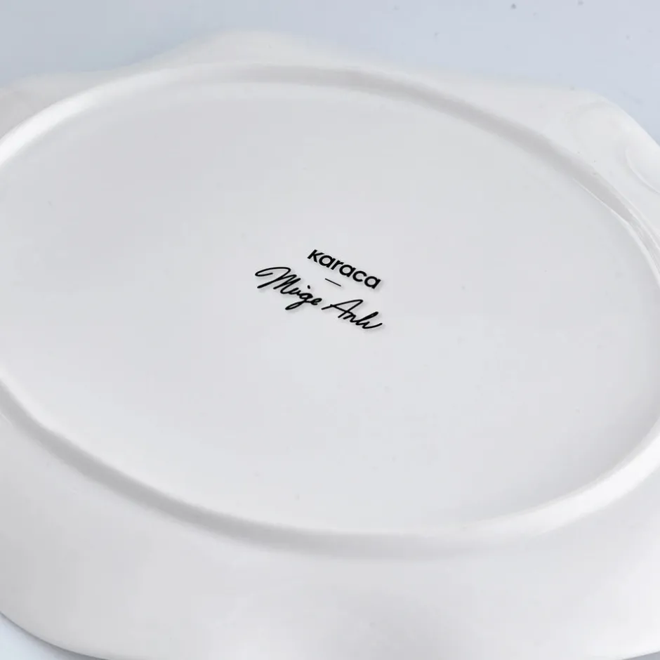 Karaca Dessertteller-x Müge Anlı ener Servierteller 27 Cm Gold