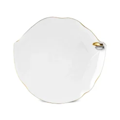 Karaca Dessertteller-x Müge Anlı Vogel Service Teller 27 Cm Gold