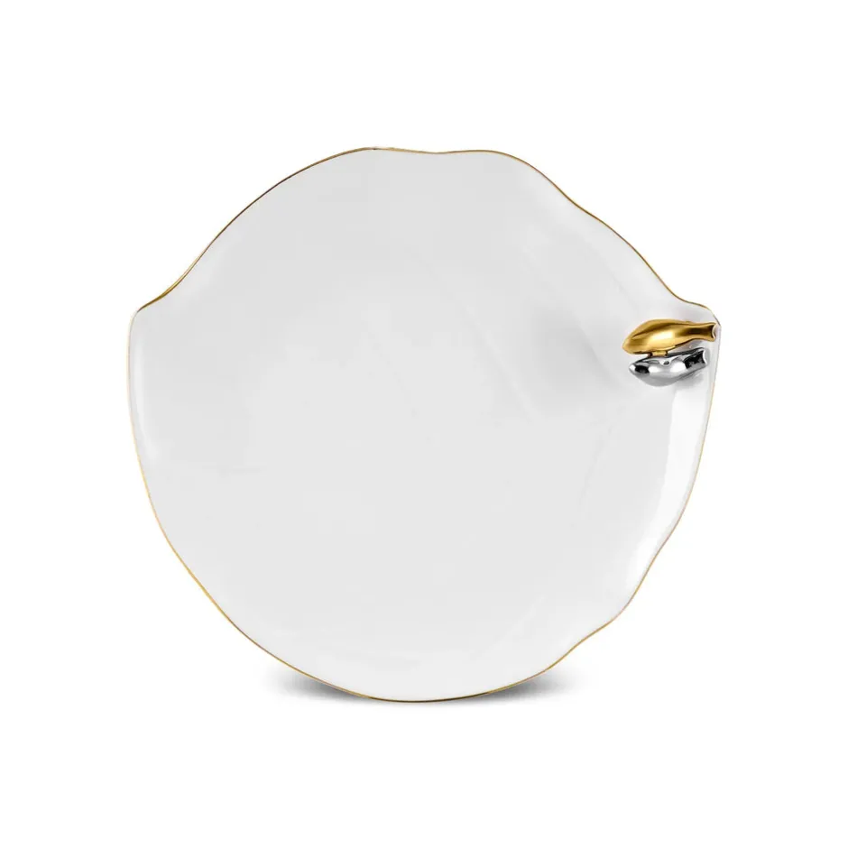 Karaca Einzelprodukte|Dessertteller-X Müge Anlı Vogelförmiger ener Kuchenteller 21 cm Gold