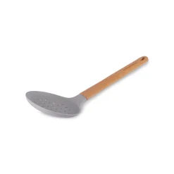 Karaca Backhelfer-x Refika Gadgets Silikon-Schaumlöffel mit Holzgriff Grau02