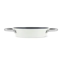 Karaca Keramikpfanne-x Refika Swiss Crystal Creamy Metall-Pfanne 20 cm