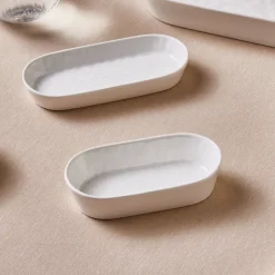 Karaca Vorspeisenteller-x Refika'dan Bem, Snackschale, 13cm Beyaz