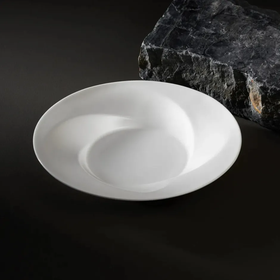 Karaca Tafelservice Für 6 Personen-x Sarıyer Design Vortex Fine Pearl Geschirr für 6 Personen-28 teilig Weıß01