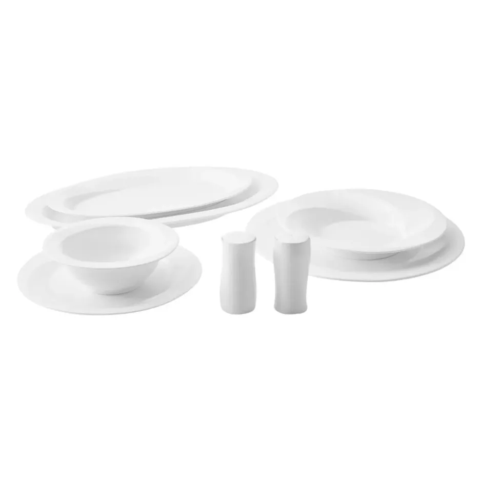 Karaca Tafelservice Für 6 Personen-x Sarıyer Design Vortex Fine Pearl Geschirr für 6 Personen-28 teilig Weıß01