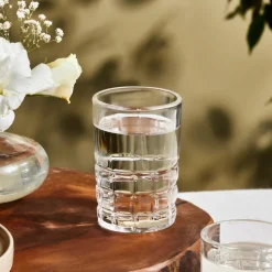Karaca Gläser-Sets-Yaren, 6-teiliges Becherset für Kaffee, 115ML Klar