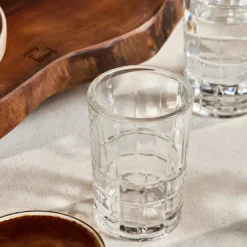 Karaca Gläser-Sets-Yaren, 6-teiliges Becherset für Kaffee, 115ML Klar