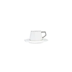 Karaca Mokka & Espressotassen Set-Zeher Kaffeetassen-Set für 6 Personen Weıß01