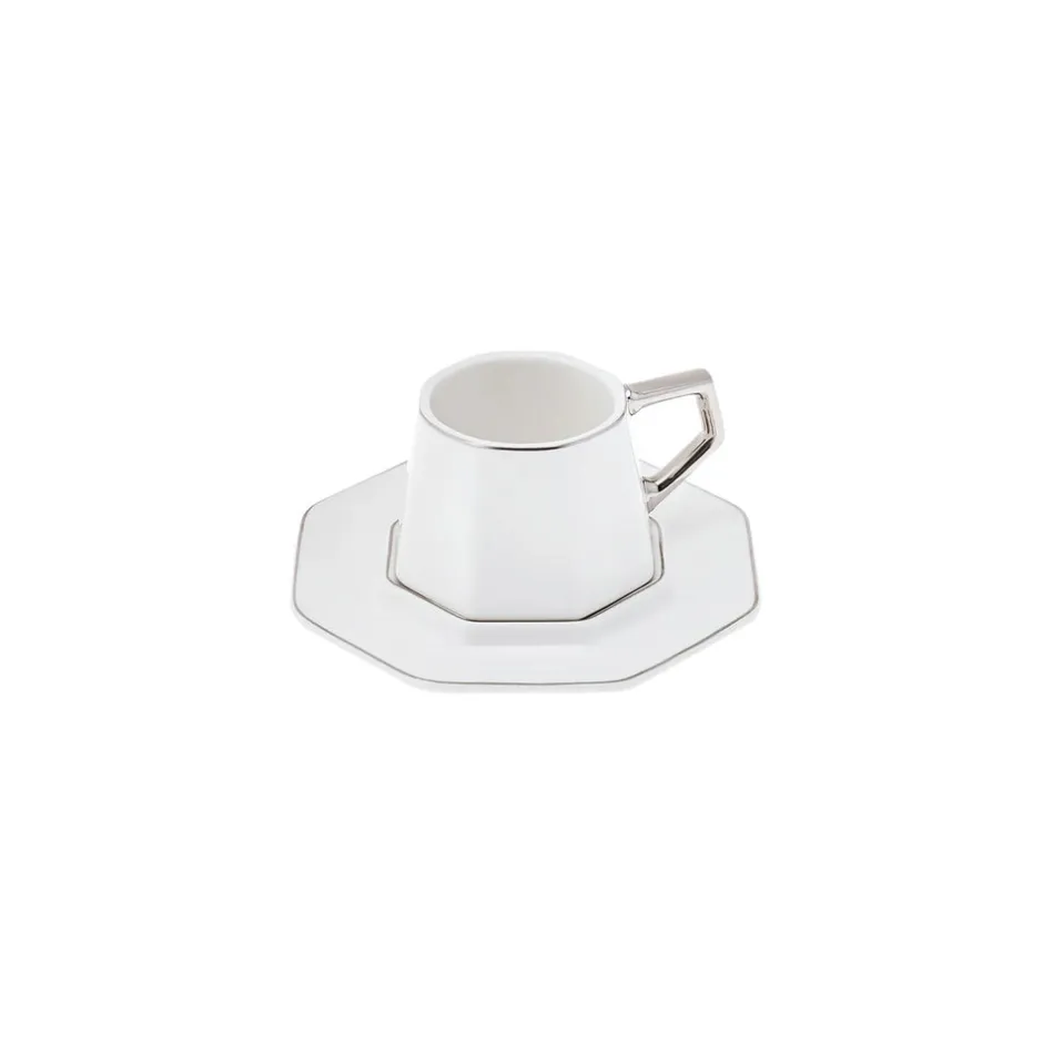 Karaca Mokka & Espressotassen Set-Zeher Kaffeetassen-Set für 6 Personen Weıß01