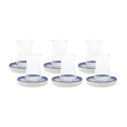 Karaca Teegläser Sets-Zeher 12- teilig Teeservice- Set Multıfarben