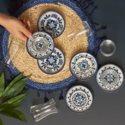 Karaca Teegläser Sets-Zeher 12- teilig Teeservice- Set Multıfarben