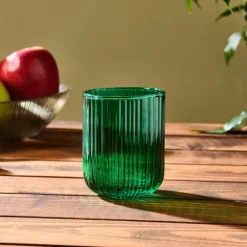Karaca Wasserglas-Zenith Becher, 250 ml, Smaragd