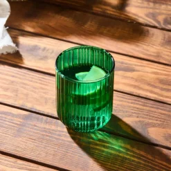 Karaca Wasserglas-Zenith Becher, 250 ml, Smaragd