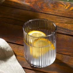 Karaca Wasserglas-Zenith Wasserglas, 250 ml Grau02